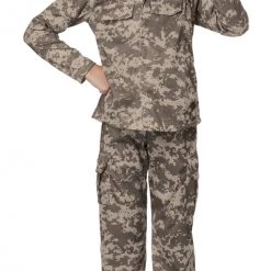 California Costume Army Camouflage Soldier Costume For Kids