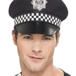 Smiffys Accessories Police Panda Cap