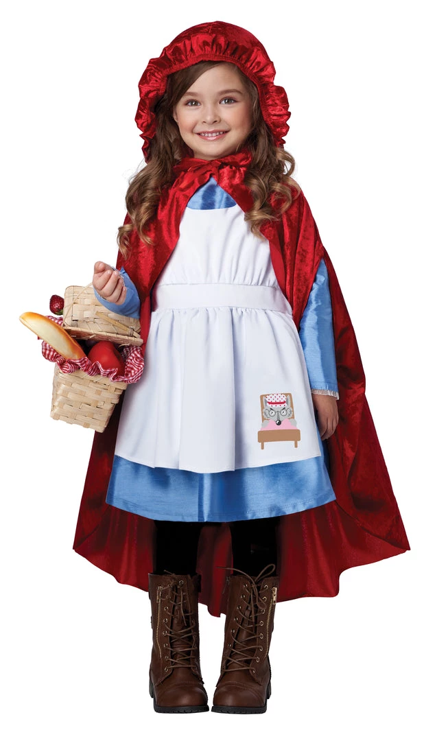 California Costume Little Red Riding Hood Toddler Costume 3 California Costume Little Red Riding Hood Toddler Costume