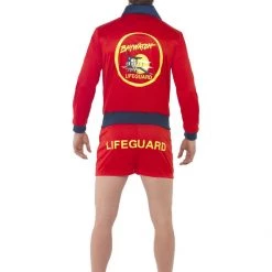 Smiffys Adult Costumes Men's Baywatch Lifeguard Costume