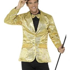Smiffys Seasonal Costumes Sequin Jacket, Mens