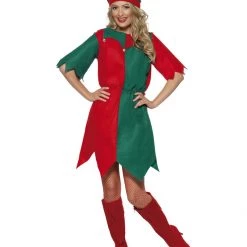 Smiffys Women's Elf Costume Seasonal Costumes