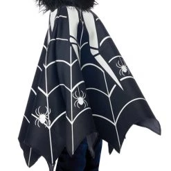 California Costume Glow In The Dark Spider Poncho Costume For Toddlers
