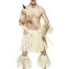 Smiffys Adult Costumes Men's Zulu Warrior Costume