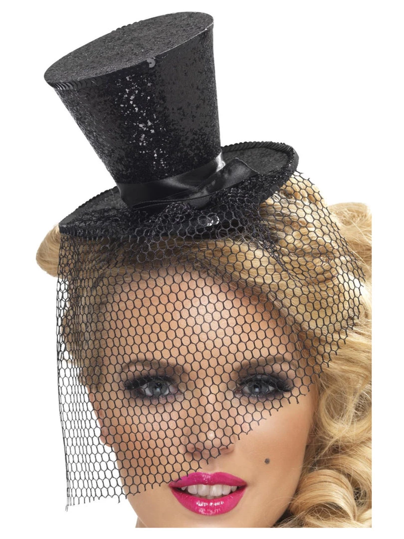 Smiffys Accessories Fever Mini Top Hat On Headband 5 Smiffys Accessories Fever Mini Top Hat On Headband