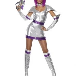 Smiffys Adult Costumes Women's Fever Space Cadet Costume