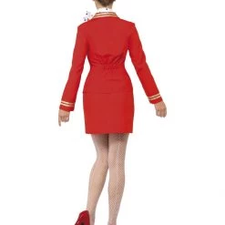 Smiffys Women's Trolley Dolly Costume Adult Costumes