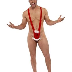 Smiffys Seasonal Costumes Men's Santa Claus ManKini