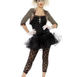 Smiffys Women's 80s Wild Child Costume Adult Costumes