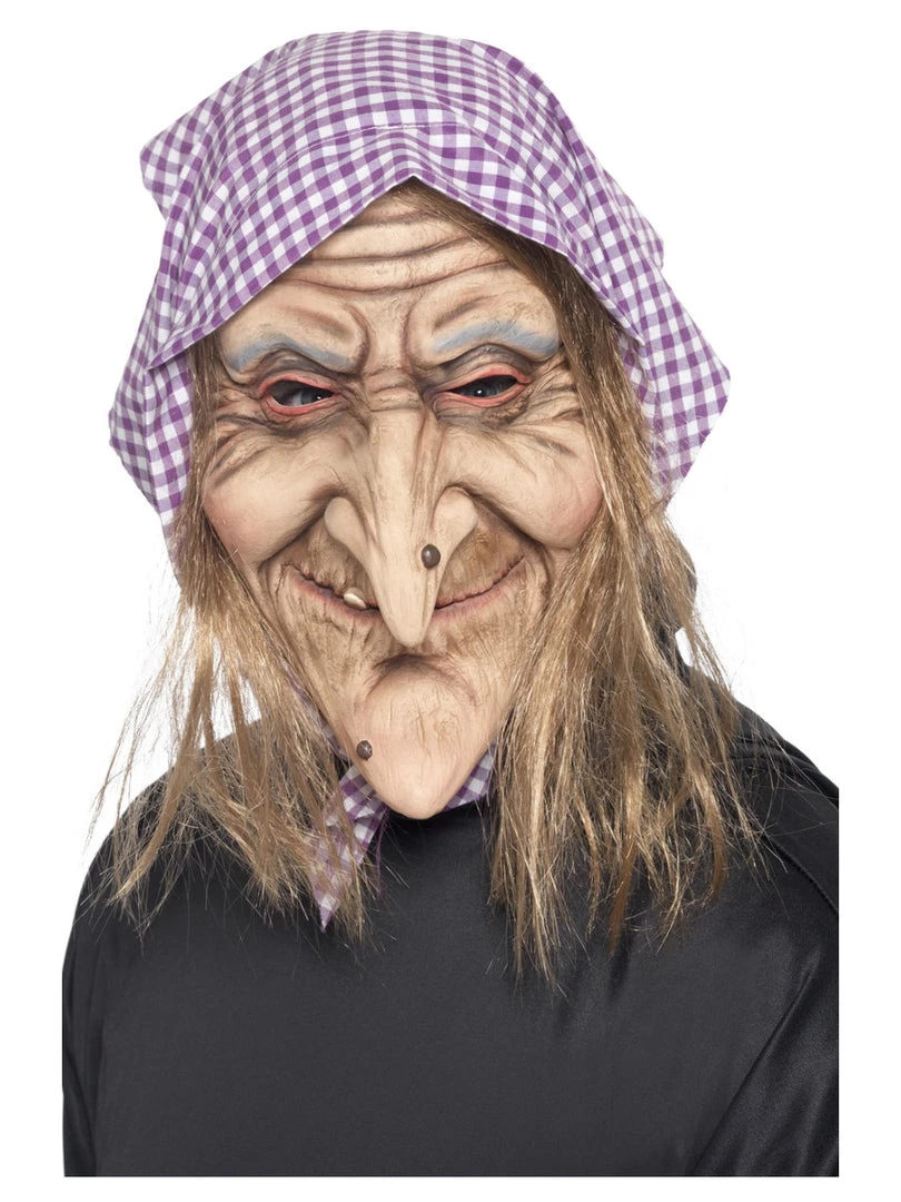 Smiffys Old Witch Mask Accessories 3 Smiffys Old Witch Mask Accessories