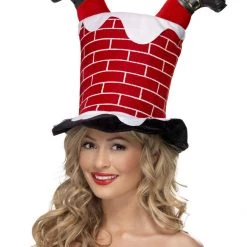 Smiffys Santa Claus Stuck In Chimney Hat Seasonal Costumes