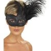 Smiffys Accessories Ornate Colombina Feather Mask