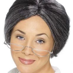 Smiffys Granny Bun Wig
