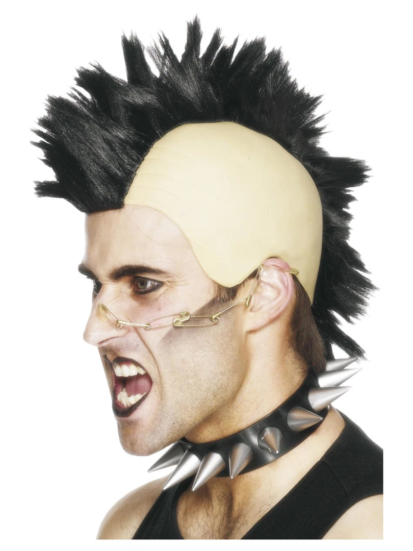 Smiffys Accessories Men's Native American Inspired Male Mohican Wig 3 Smiffys Accessories Men's Native American Inspired Male Mohican Wig