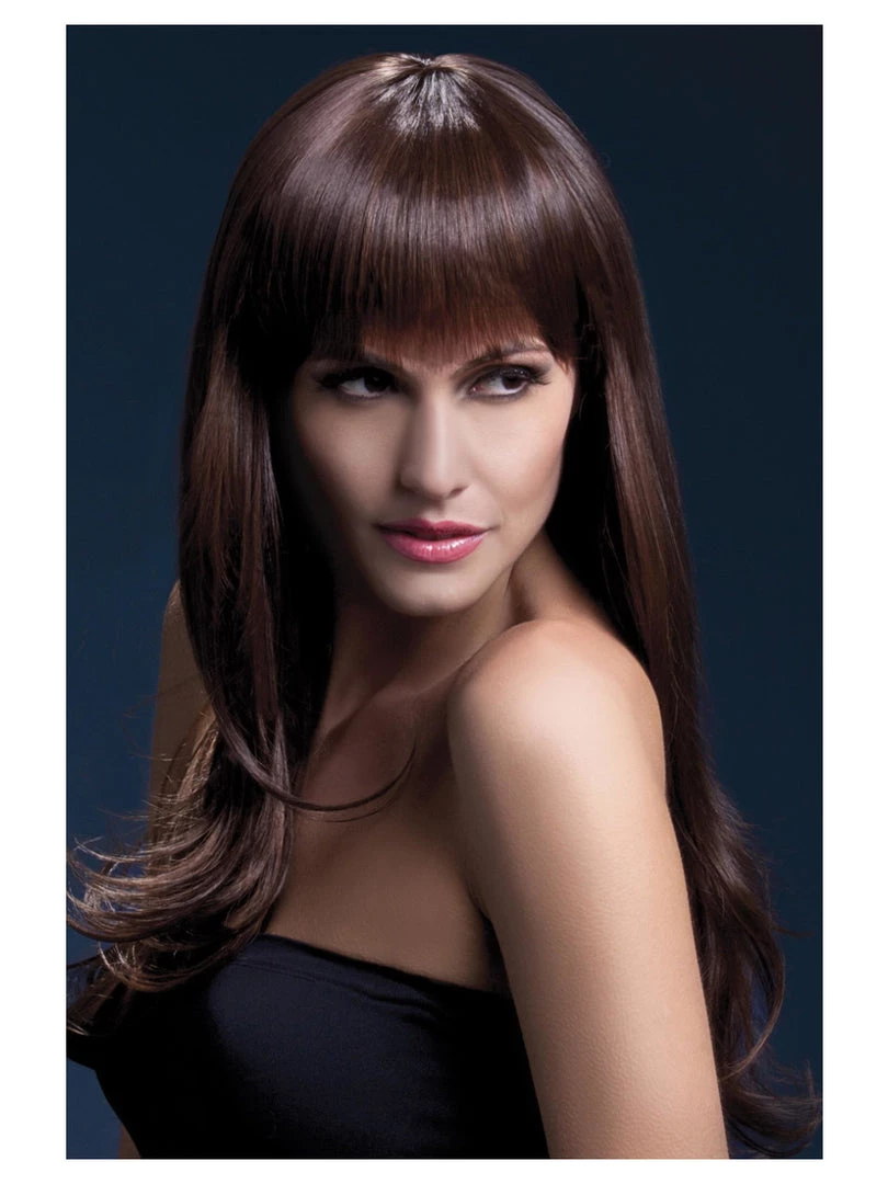 Smiffys Heat Styleable Fever Sienna Wig Accessories 4 Smiffys Heat Styleable Fever Sienna Wig Accessories