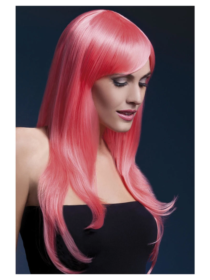 Smiffys Heat Styleable Fever Sienna Wig Accessories 8 Smiffys Heat Styleable Fever Sienna Wig Accessories