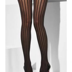 Smiffys Accessories Sheer Tights, Black
