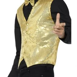 Smiffys Sequin Waistcoat For Adults
