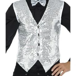 Smiffys Sequin Waistcoat For Adults 12 Smiffys Sequin Waistcoat For Adults
