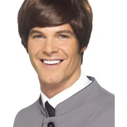 Smiffys 60s Male Mod Wig Short Accessories