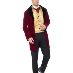 Smiffys Men's Edwardian Gent Deluxe Costume Adult Costumes
