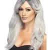 Smiffys Accessories Ghostly Glamour Wig