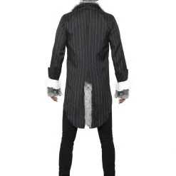 Smiffys Adult Costumes Men's Big Bad Wolf Costume, Deluxe