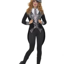 Smiffys Deluxe Dark Miss Hatter Costume Adult Costumes