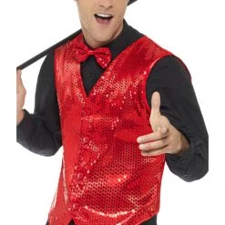 Smiffys Sequin Waistcoat For Adults 14 Smiffys Sequin Waistcoat For Adults