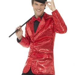 Smiffys Seasonal Costumes Sequin Jacket, Mens