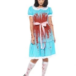 Smiffys Adult Costumes Adult Bloody Murderous Twin Costume