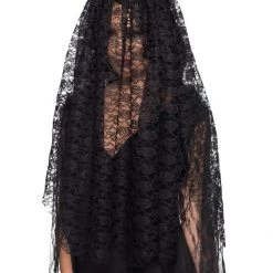 Smiffys Women's Black Widow Veil Accessories