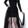 California Costume Adult Costumes Sexy Gothic Hooded Dress Costume For Adults