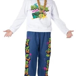 California Costume 90's Men Hip Hop Adult Costume